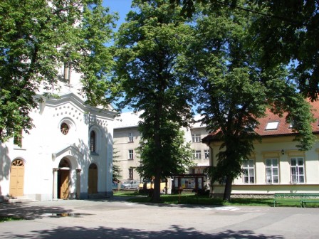 Memorandove námestie a Evanielický kostol